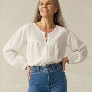 Faherty Lena Top XS- New with tags